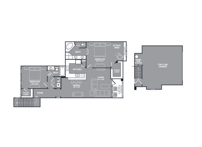 Unit 2301 2301 floor plan